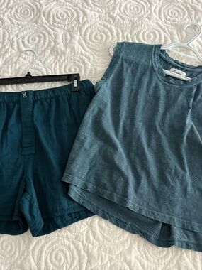 Rowan small shorts and top